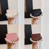 Stylish Mini Pu Pearl Chain Crossbody Bag For Women In Trendy Colors For Spring 2024