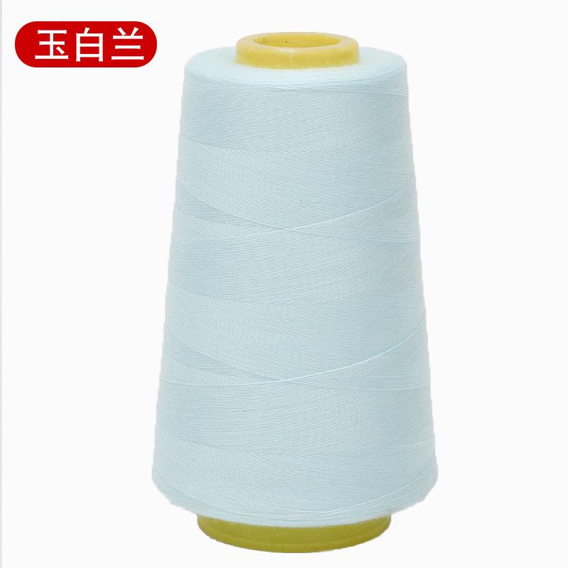 Haushaltsnähgarn Pagodengarn 402 Farbe Nähmaschinengarn Handnähen Kleidungsgarn Flachbettmaschine Polyester Feines Weißes Garn