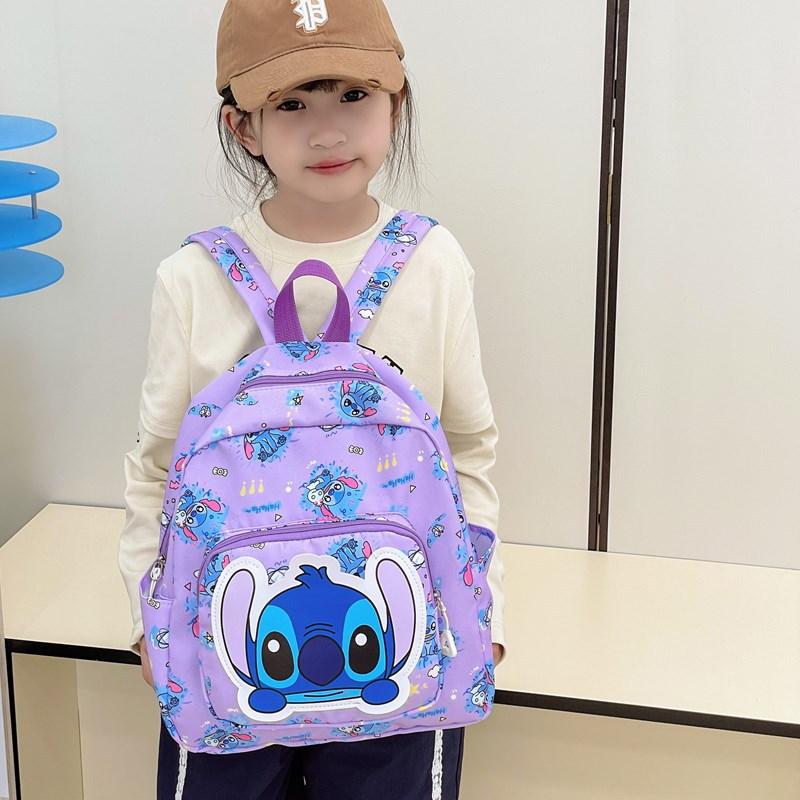 Kindergarten Primary School Students Schoolbag Cartoon Animation Foreign Style Printing Boys And Girls Backpack Children'S Backpack