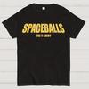 Retro 90S Spaceball T-Shirt for Men Soft Washed Style, Classic Film Inspired Graphic, Unisex Casual Top