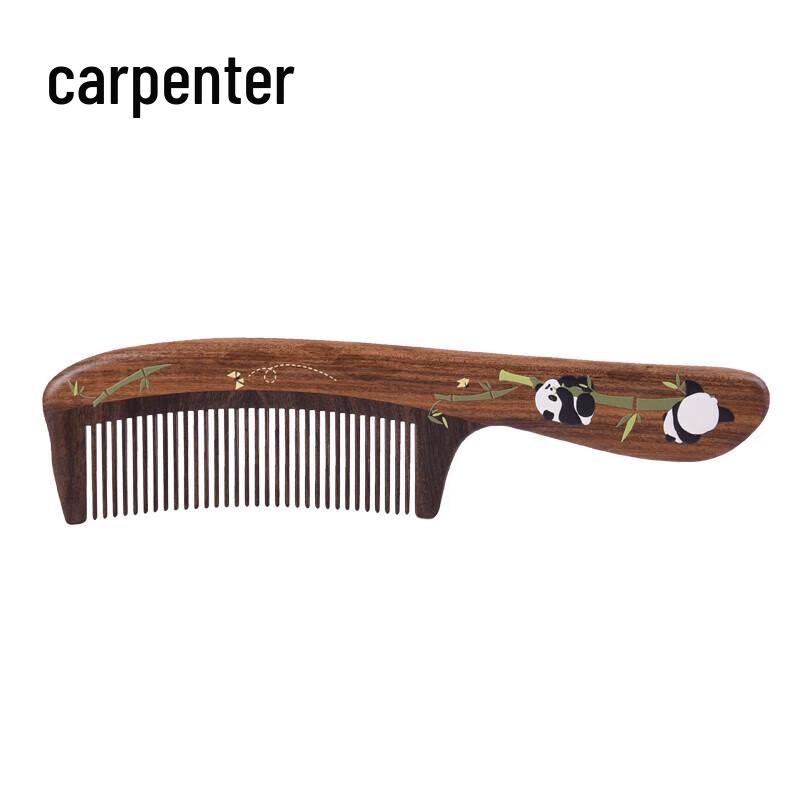 Tan Mujiang Panda Tan Tan Series Wooden Comb Gift Set