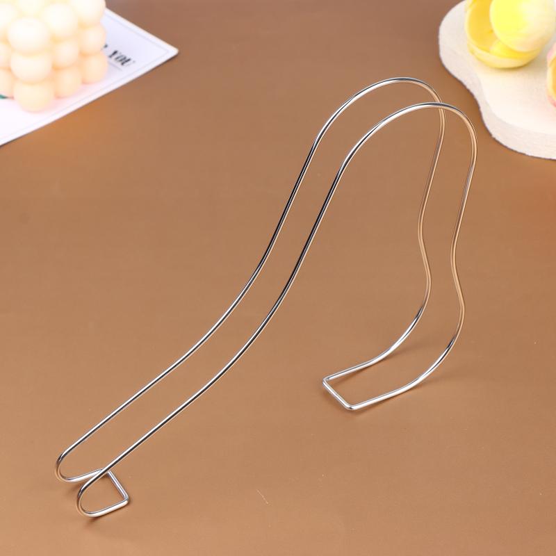 

New Stainless Steel Heel Shoe Stretcher Display Stand Rack Elegant Wire Shoe Holder For Retail Store Home Shoe Collection