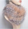 Real Fox Fur Scarf Fur Headband Women Winter Ring Fox Fur Scarves Luxury Neck Warmer Good Elastic 100% Natural Fur Mufflers