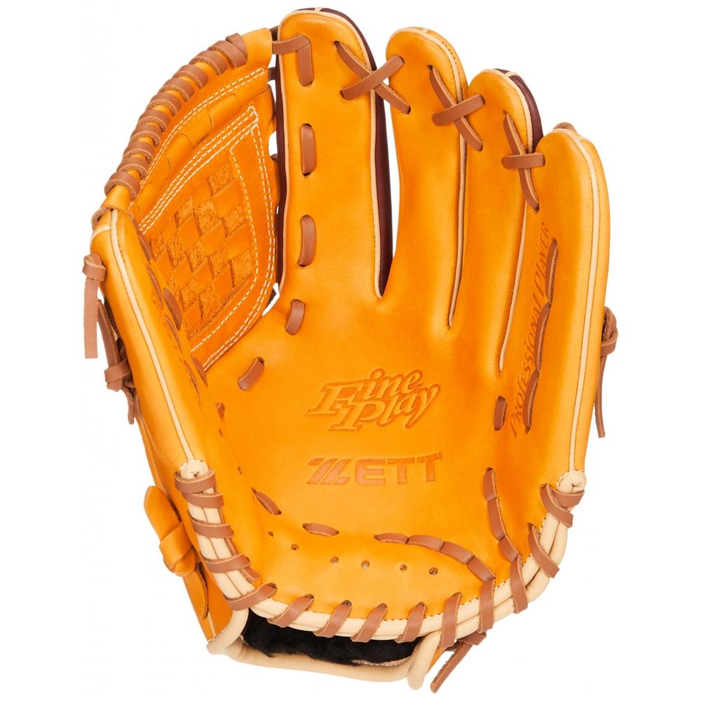 [Amazon.co.jp Limited] Guanto da baseball morbido ZETT (Guanto) Fine Play All-Round Oak Brown x Pastel Brown per attacco a destra BRGB35420Z