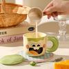 Cute and Cute Smiling Face Ceramic Cup Clown Funny Cute Water Cup Birthday Gift