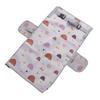 Toddler Airplane Bed Water Proof Airplane Seat Extender Foot Rest Travel Essentials for Children Beige with Rainbow