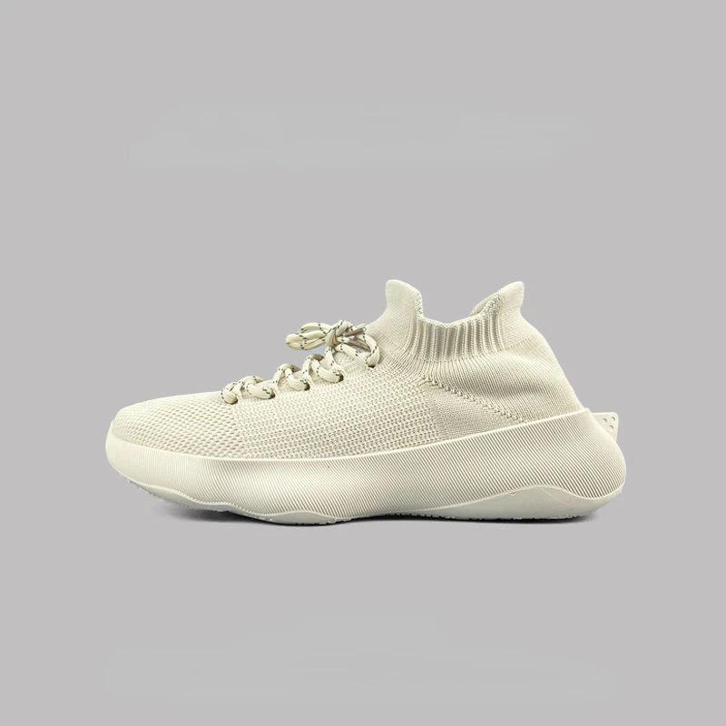 Sales Men's Shoes, Summer Couple's Shark Shoes, Fly Woven Breathable Mesh Shoes Tenis Masculino