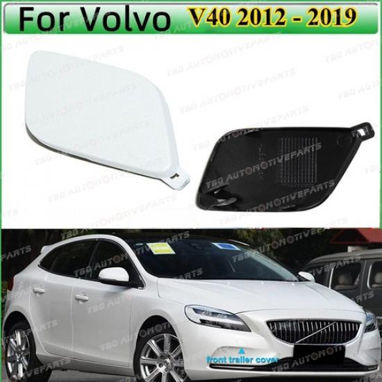 

Крышка проушины буксировочного крюка переднего бампера цвета Ice White для Volvo V40 2012 2013-2018