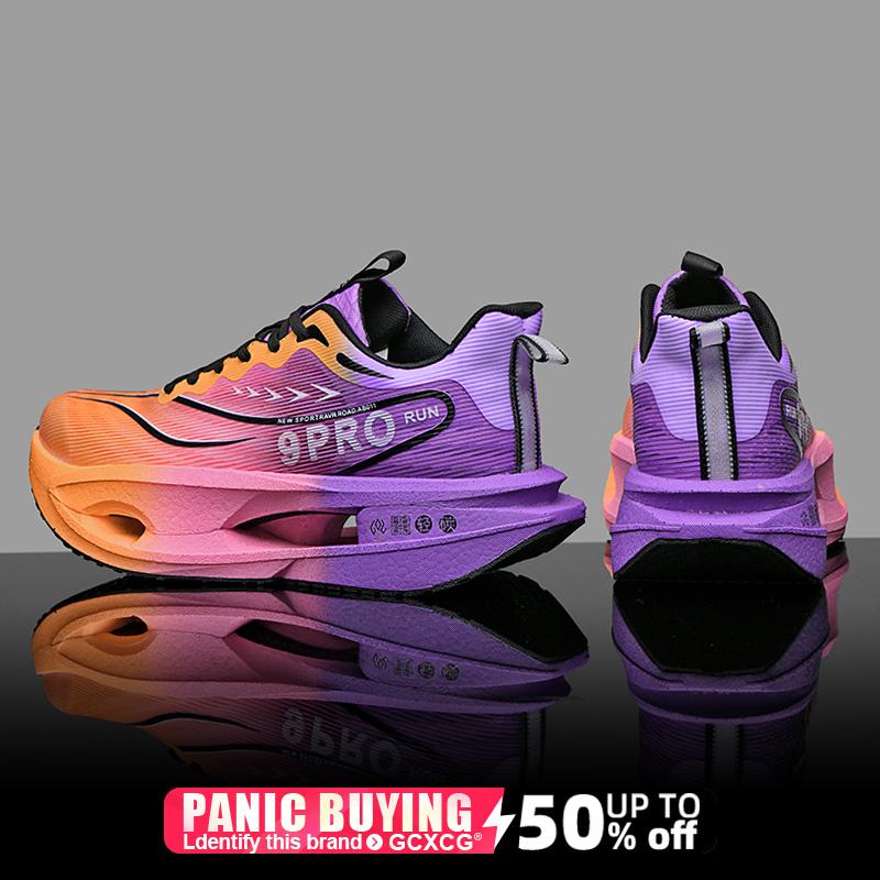 

Кроссовки для бега Carbon Board Speciality Marathon Мужские спортивные дышащие легкие женские удобные спортивные нескользящие кроссовки 45 чёрный