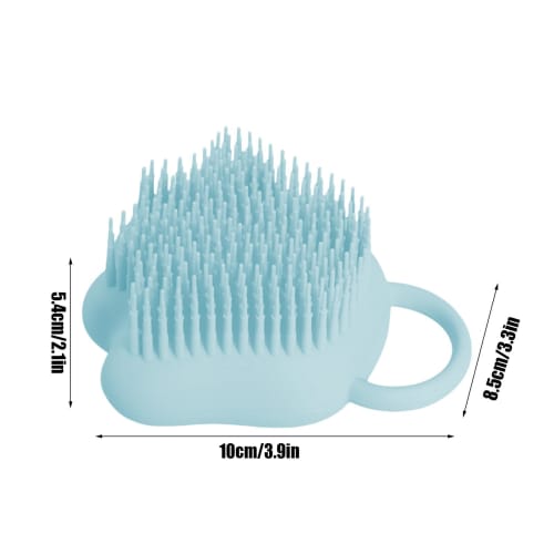 Baby bath brush, baby shower brush, newborn hair washing brush, silicone baby cradle cap brush, baby bath scrubber, soft face scrubber, exfoliator bru