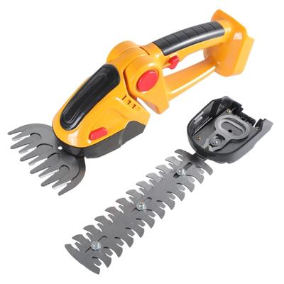 Battery Hedge Trimmer Electric Hedge Trimmer Handheld Cordless Hedge Cutter Grass Shrub Trimmer for Gardening Trimming