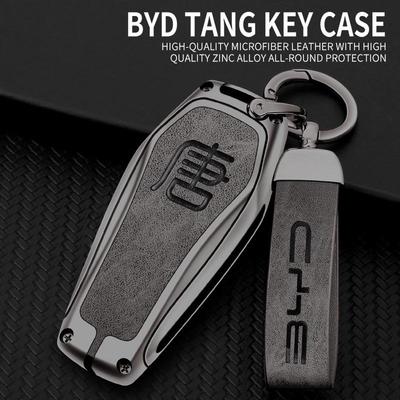BYD Car Key Case: Compatible with Qin PLUS, Tang, Seagull, Seal, Dolphin, Song Plus, Han EV, Buckle, Yuan, and Frigate.