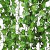 Simulated Ivy Cane Creeper Ivy Decorative Green Plants Ceiling Artificial Vine Eucalyptus Leaves