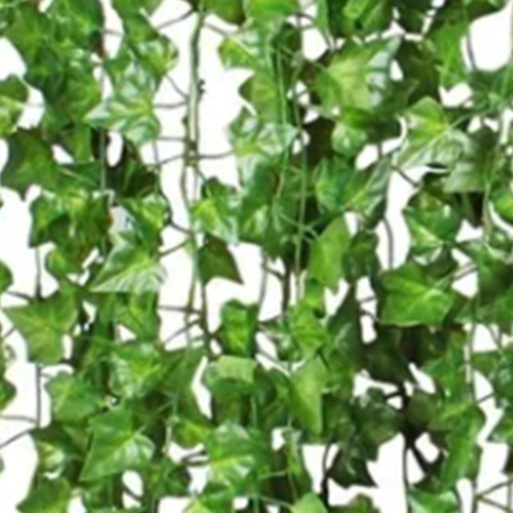 Simulated Ivy Cane Creeper Ivy Decorative Green Plants Ceiling Artificial Vine Eucalyptus Leaves