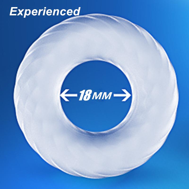 Silicon Male Penis Ring 3 Levels Long Lasting Training Time Delay Cock Rings Sex Toys for Men Product