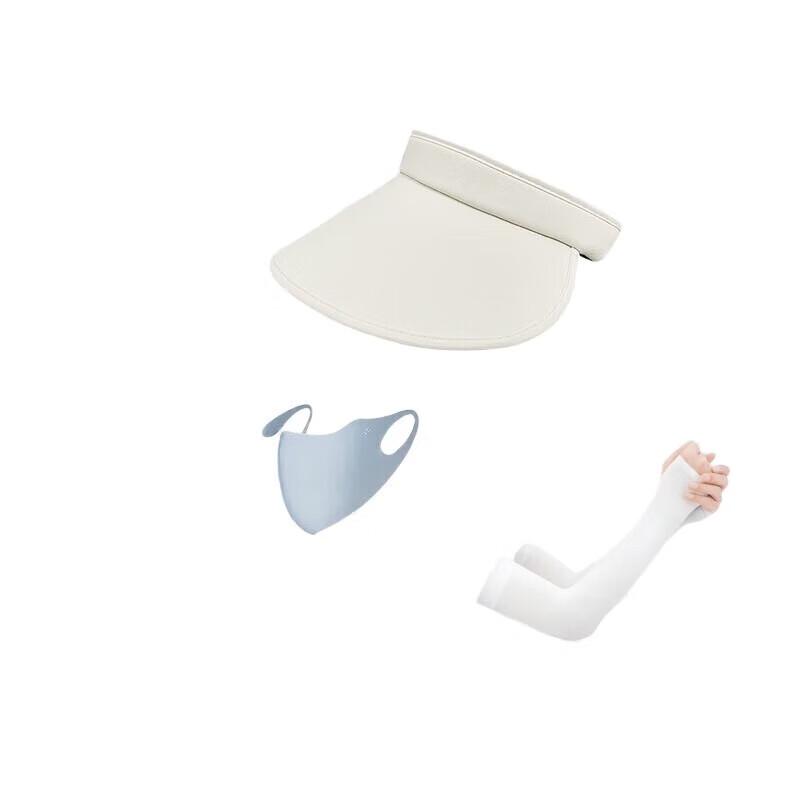 EILEI Outdoor Sun Protection Set with Hat, Mask & Ice Sleeves