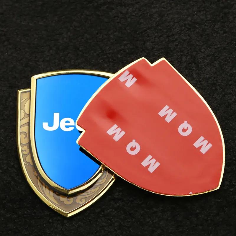 Car Body Decal Emblem Badge Sticker Waterproof Car Exterior Accessories For Jeep Wrangler Grand Cherokee Compass Renegade AKP1