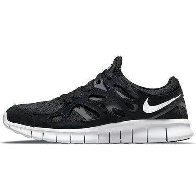 Free Run 2 Zwart Wit Heren Sneakers Donkergrijs 537732-004