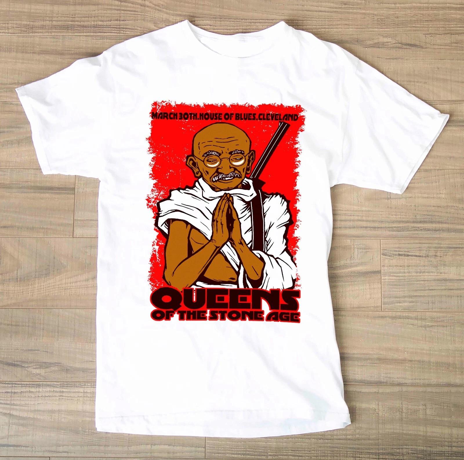 Queens of the Stone Age HOB Cleveland Cotton T -Shirt XL L
