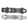 Carbon   RC Drift Car Chassis High Traction Upgrade RC Car Chassis with Battery Mount Plate for 3 RACING D5S 1Celsius10