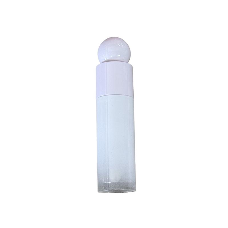 1/3 Pcs 6ml Heart/Round Shape Empty Lip Gloss Tube Plastic Refillable Bottles Liquid Lipstick Container Lipgloss Sample Bottle