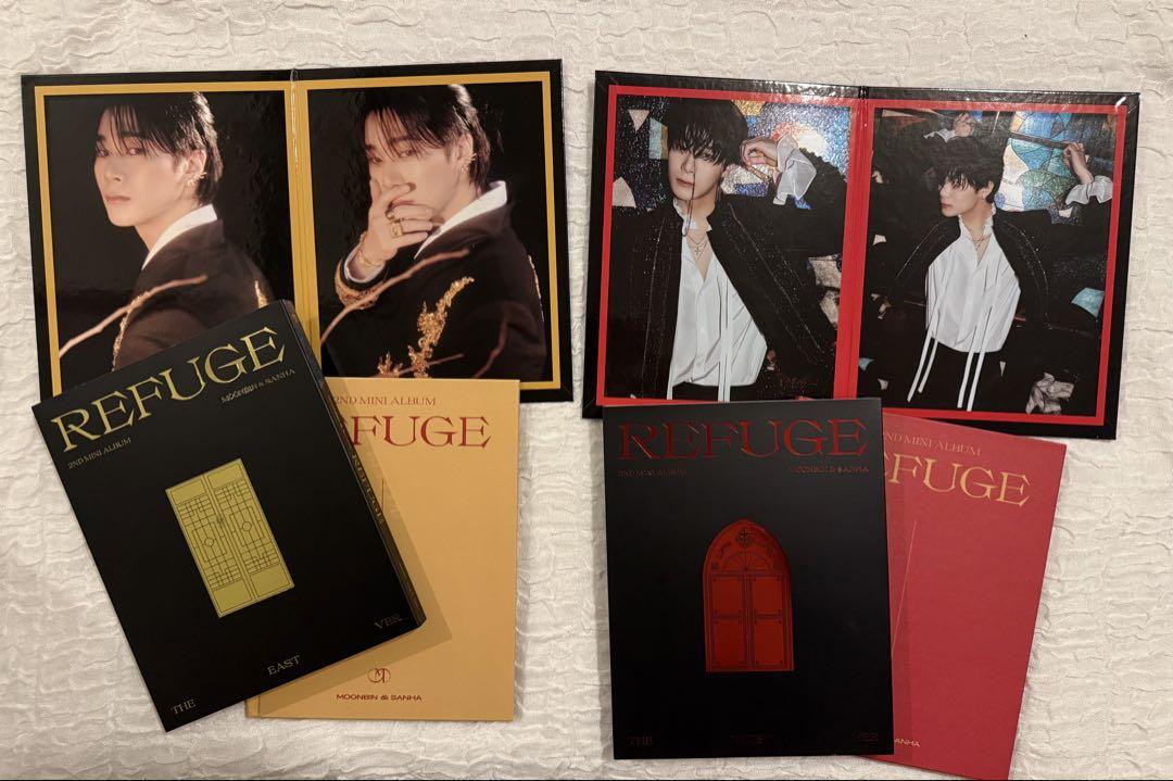 

[USED] ASTRO MOONBIN & SANHA REFUGE Album Set