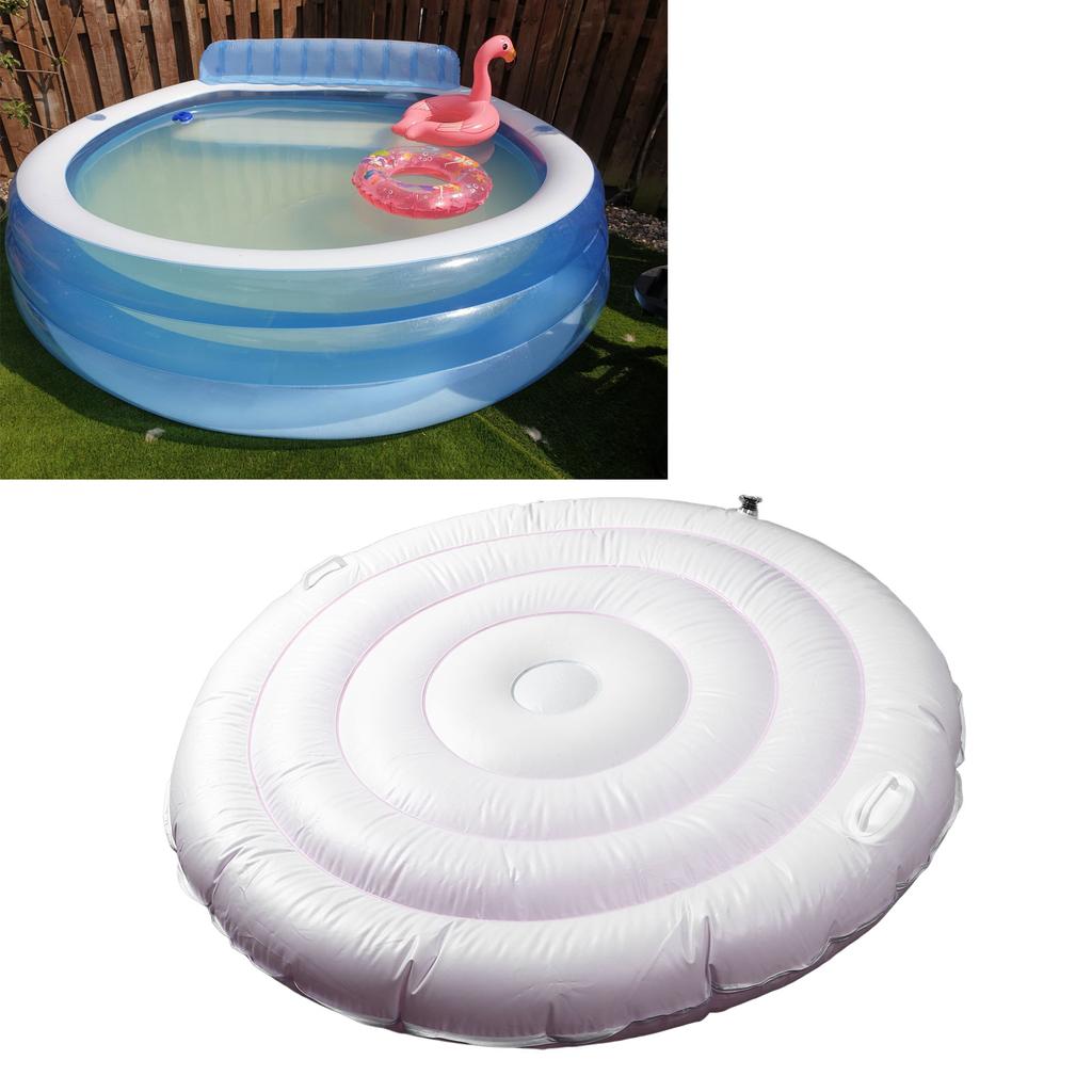 Round Quick Inflation Insulated Hot Tub Cover Portable 4.5ft PVC Hot Tub Cover Energy Saving Cover