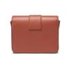 Longchamp Box-Trot 18 Unifarbene Magnetverschluss-Klappe Verstellbarer Schultergurt Kleine quadratische Kalbsleder Umhängetasche Damen Taschen 10174HAU017