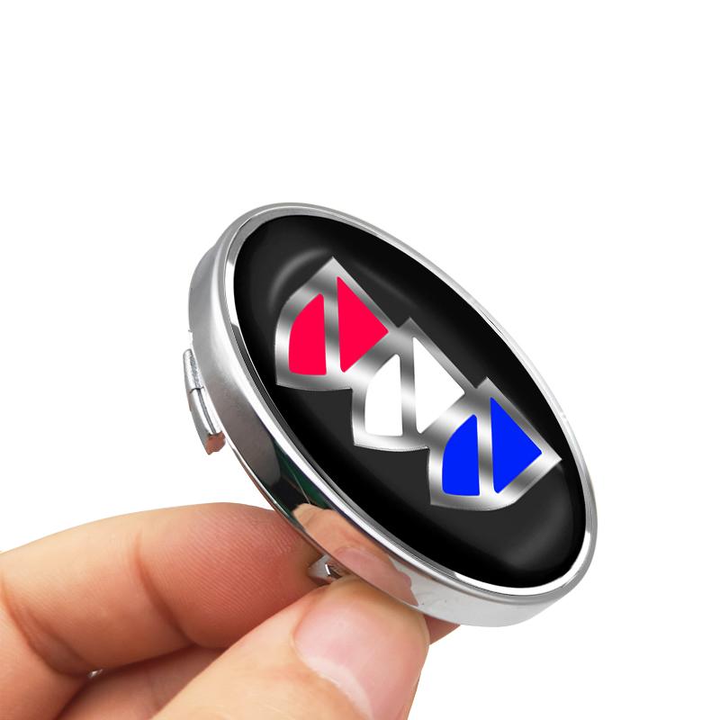 4Pcs 60MM Car Wheel Center Hub Cap Car Accessories For Buick Encore Regal Lacrosse Enclave Avenir Cascada GL8 Envision Anthem