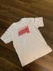 NCAA NEBRASKA HUSKERS Men's Cotton Blend T-shirt, White, LARGE, New