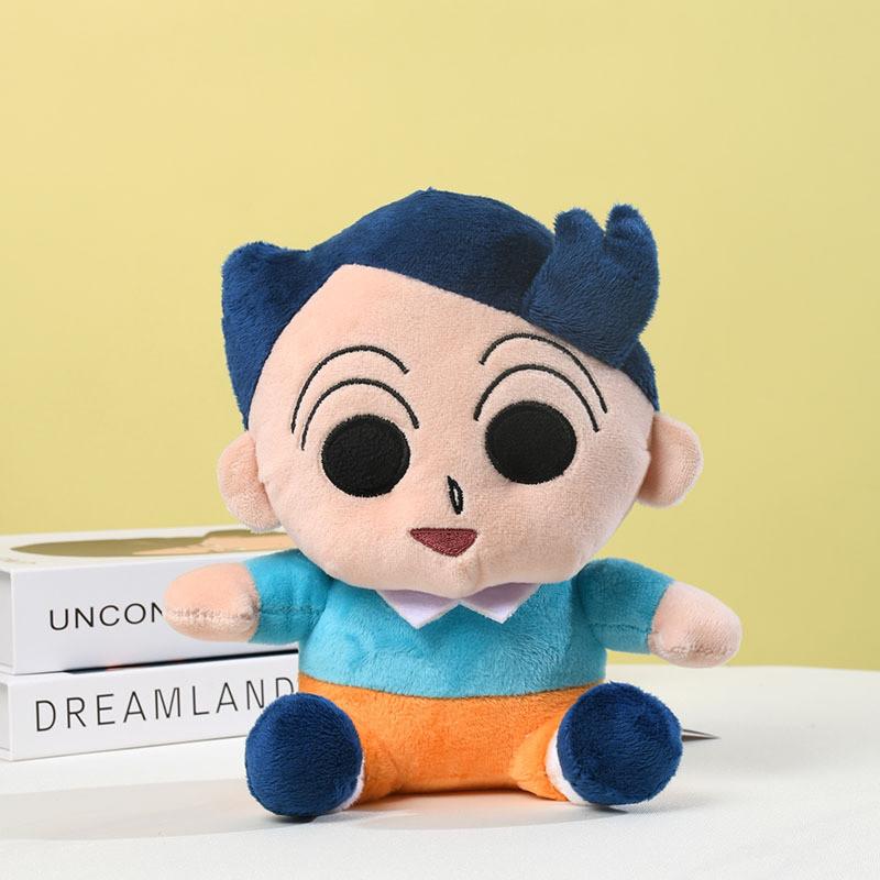 Crayon Shin-Chan Plush Toy Stuffed Animal -  Anime Collectible Gift For Kids & Adults, Soft Huggable Doll With Premium Quality (22cm/8in)