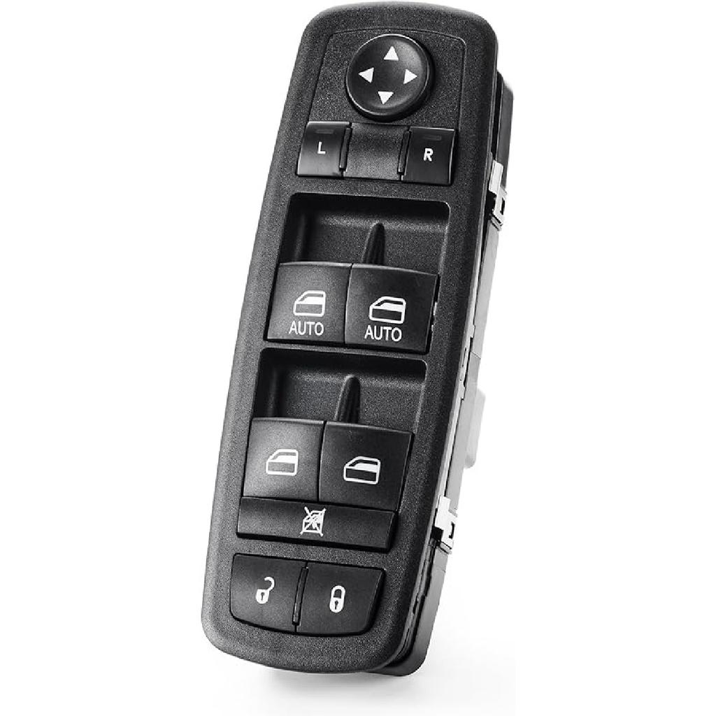 Front Driver Side Master Power Window Switch for 2009-2015 Dodge Ram 1500 2500 3500, 08-20 Dodge Grand Caravan/08-16 Chrysle Town Country Door Lock