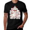 The Traditional Maneki Neko TShirt Casual Breathable Short Sleeve Top