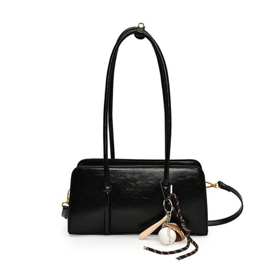 Damen Handtasche aus Kunstleder für den Weg zur Arbeit Schultertasche Kleine Geldbörse Niedliche Hobo-Tasche Tragetasche Unterarmtasche für den täglichen Gebrauch Reisen Einkaufen