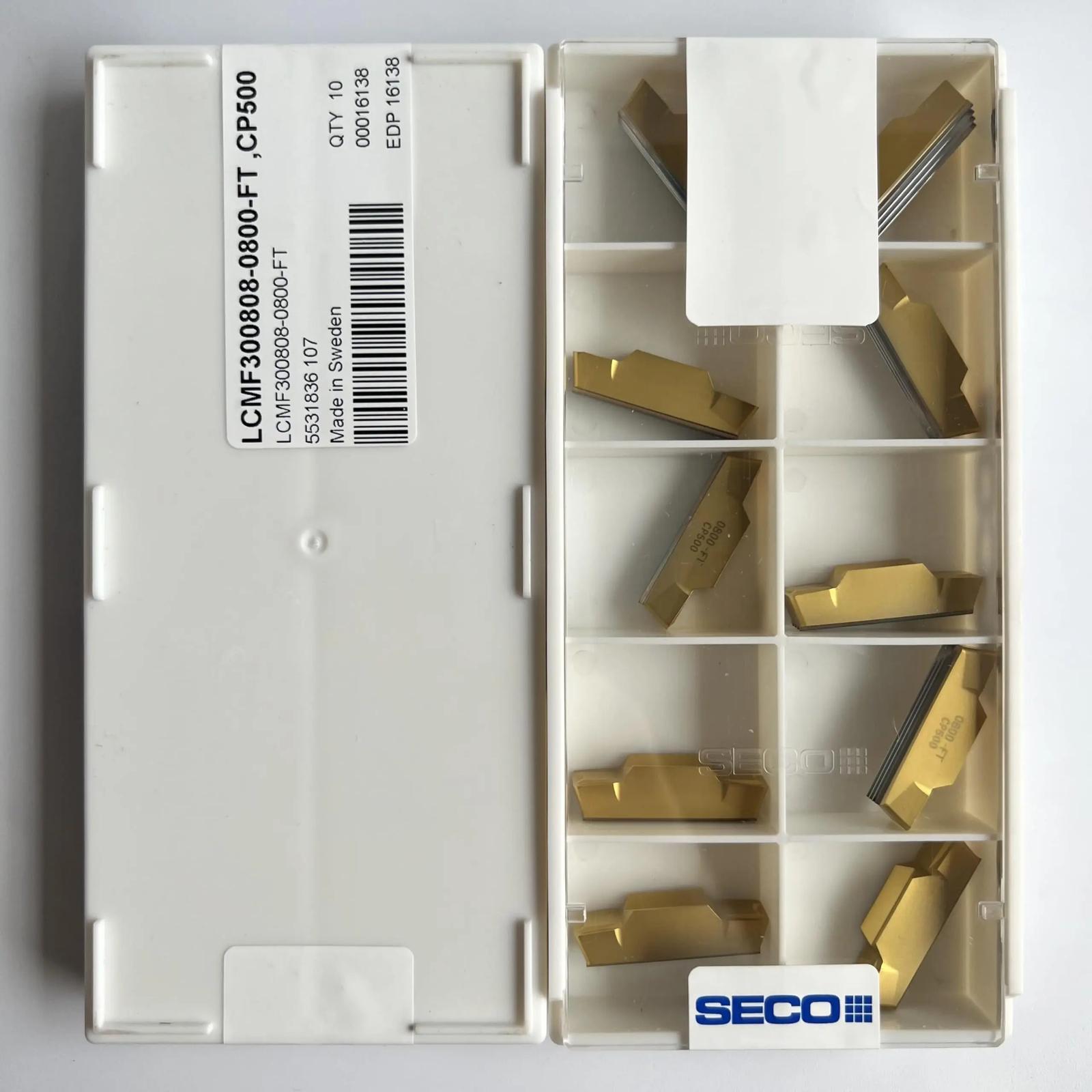 

LCMF300808-0800-FT, CP500 / Industrie-Hartmetalleinsätze 10 Pcs