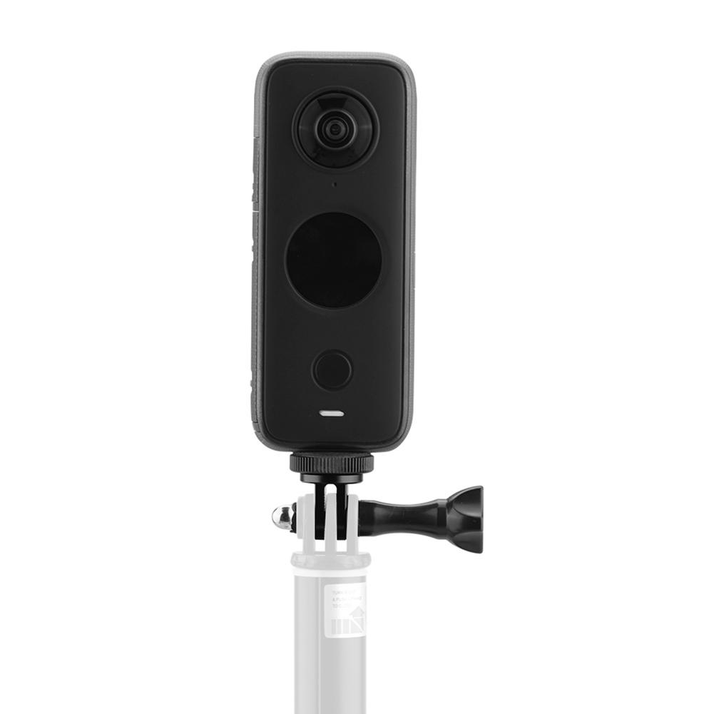 Tripod Selfie Stick Screw Adapter Stand Mount Sports Camera Accessories Action Camera Mount for Insta360 ONE X2/X CNC