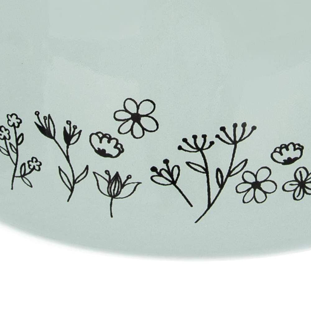 LOUKA blauer emaillierter Topf mit Deckel, 16 cm, 2,3 l