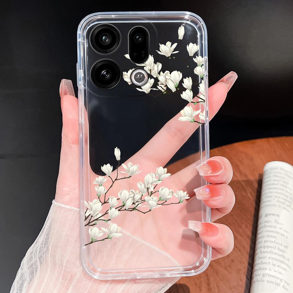 For Oppo Find X9 Pro Phone Case Unique Style Soft TPU Transparent Silicone Lightweight Cover For Oppo Find X 9 Protective Shell