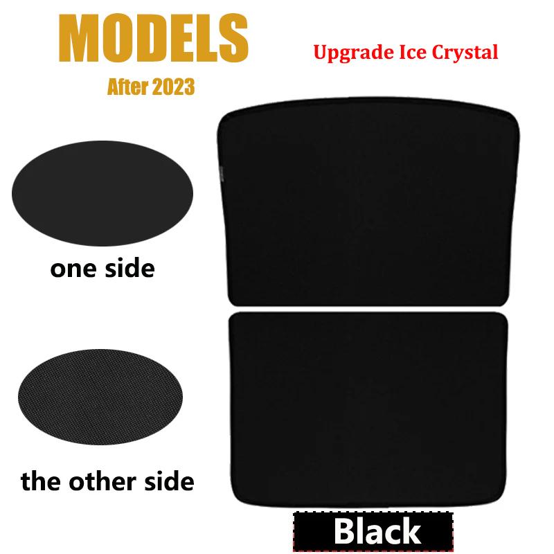 Stínidlo střešního okna pro Tesla Model S 2025 Boční okno Zatemňovací stínidlo Sklopná clona střešního okna Stínící síťka střešního okna ModelS Čelní sklo