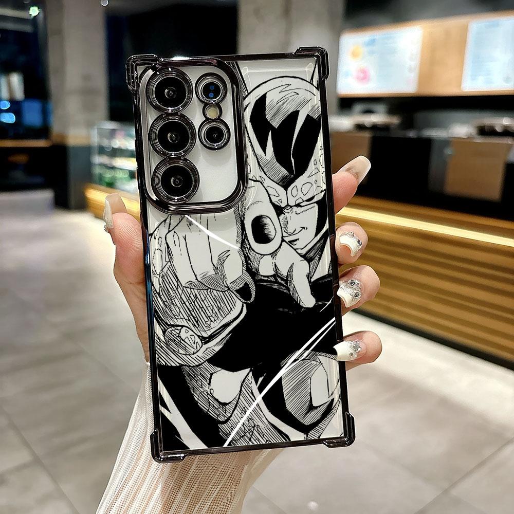 Dragons Balls God Goku Cell Anime Funda For Samsung S26 Ultra Phone Case For Galaxy S25 FE S26 S24 S23 S22 S21 Ultra Plus Cover