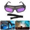 Adjustable Solar Auto Darken Welding Glasses with Comfortable Straps for Eye Protective Auto Darken Welding Goggles