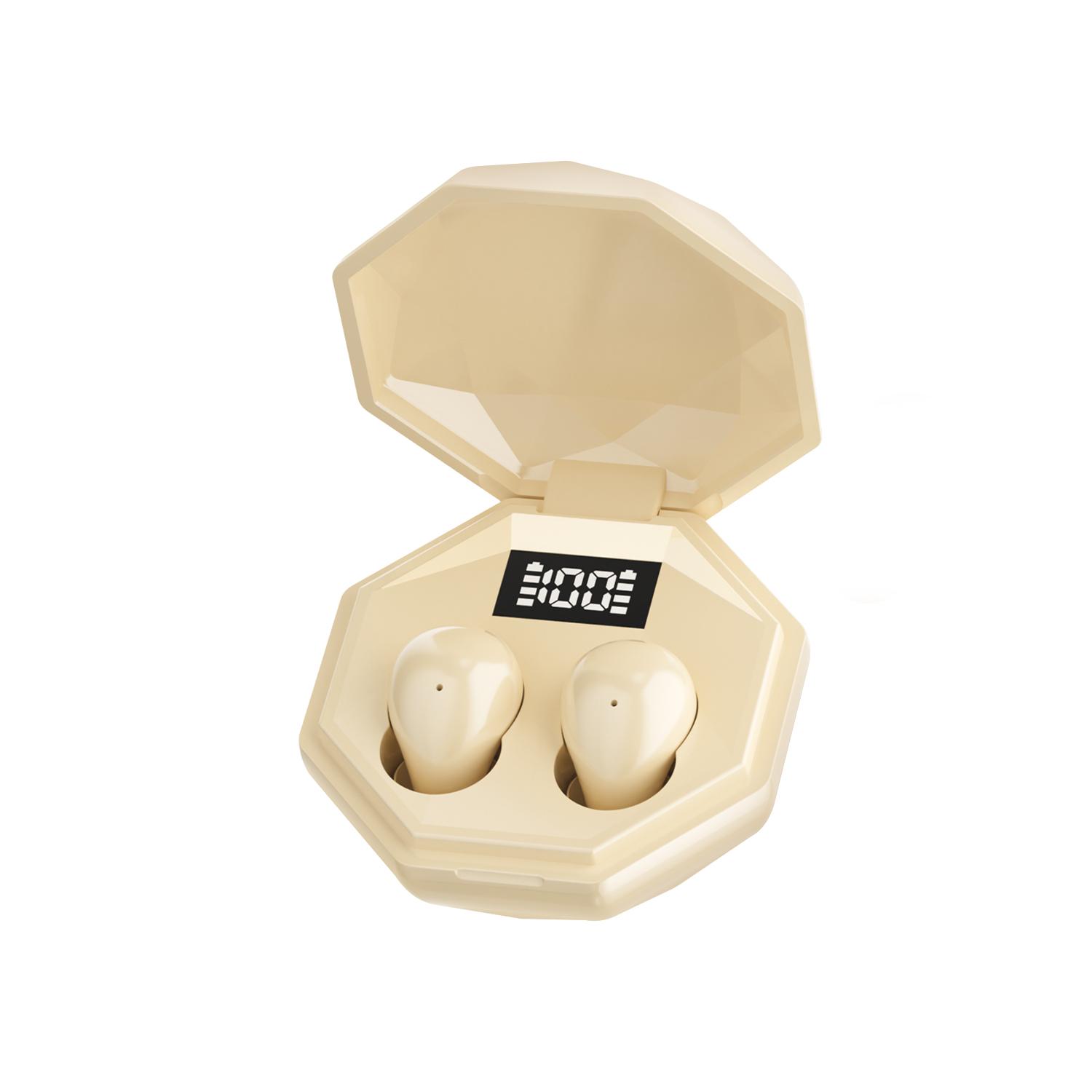 

TWS Mini Portable Wireless Headsets Bluetooth In-Ear Earphone Noise Reduction Earbud Invisible Sleep Headphones With HD Mic