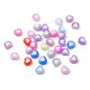 30Pcs Acrylic Heart Shape Beads Loose Spacer Beads for Jewelry Making DIY Bracelets Necklace