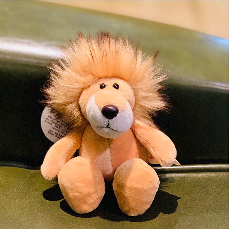 JSQTOYS Forest Animal Car Backpack Plush Keychain Pendant Gift