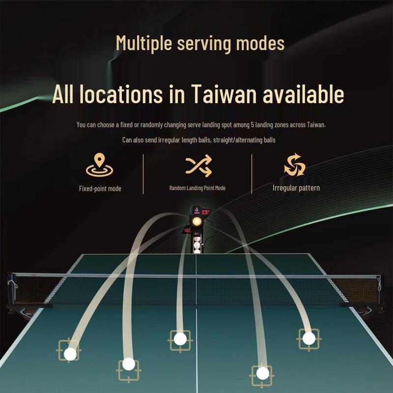 Double Fish Super 3 Table Tennis Robot