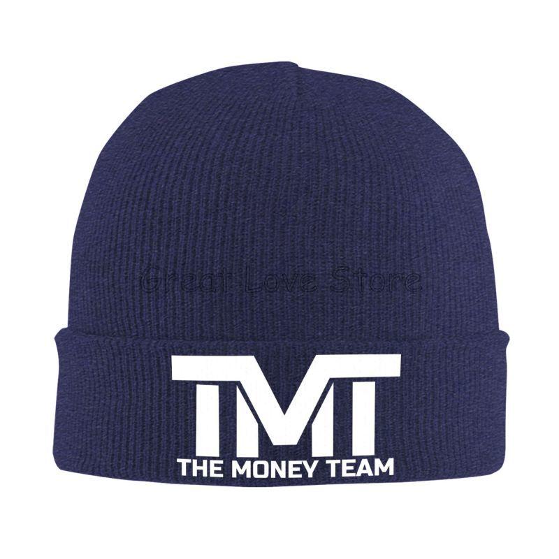 Floyd Mayweather TMT Print Bonnet Hats Street Knit Hat for Men Women Warm Winter Skullies Beanies Cap for Travel Outdoor Camping