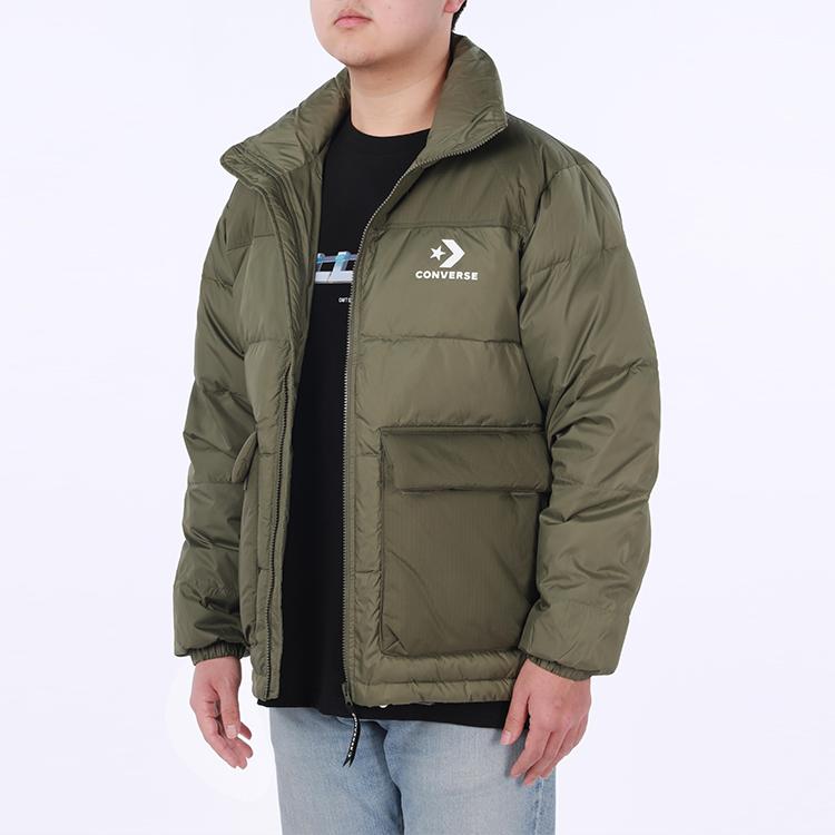 Converse Down Jacket Men's Green 10023755-A04