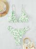 European and American Animal Print Sexy Two-Piece Bikini Set for Women - Trendy Fashion Swimwear