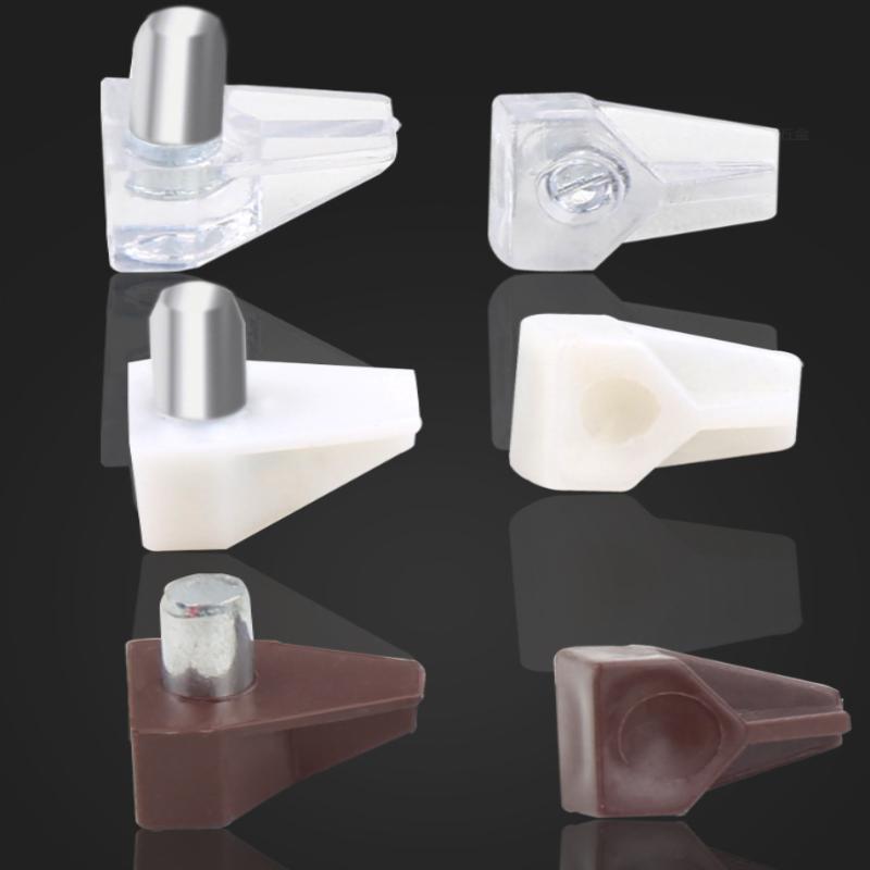 50/100Pcs Clapboard Layer Support Pins/Plastic Cabinet Shelf Support Peg/Fixing Partition Pin Holder/Shelves Support Pegs Pins