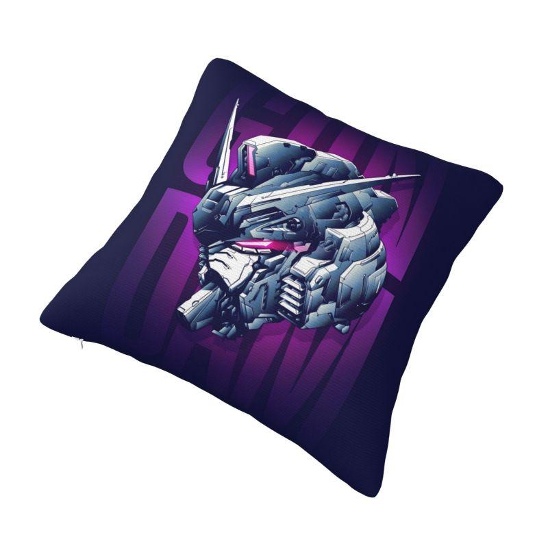 Custom Gundams Robot Anime Pillow Covers Game Manga Cushion Cover Decoration Salon Square Pillowcase